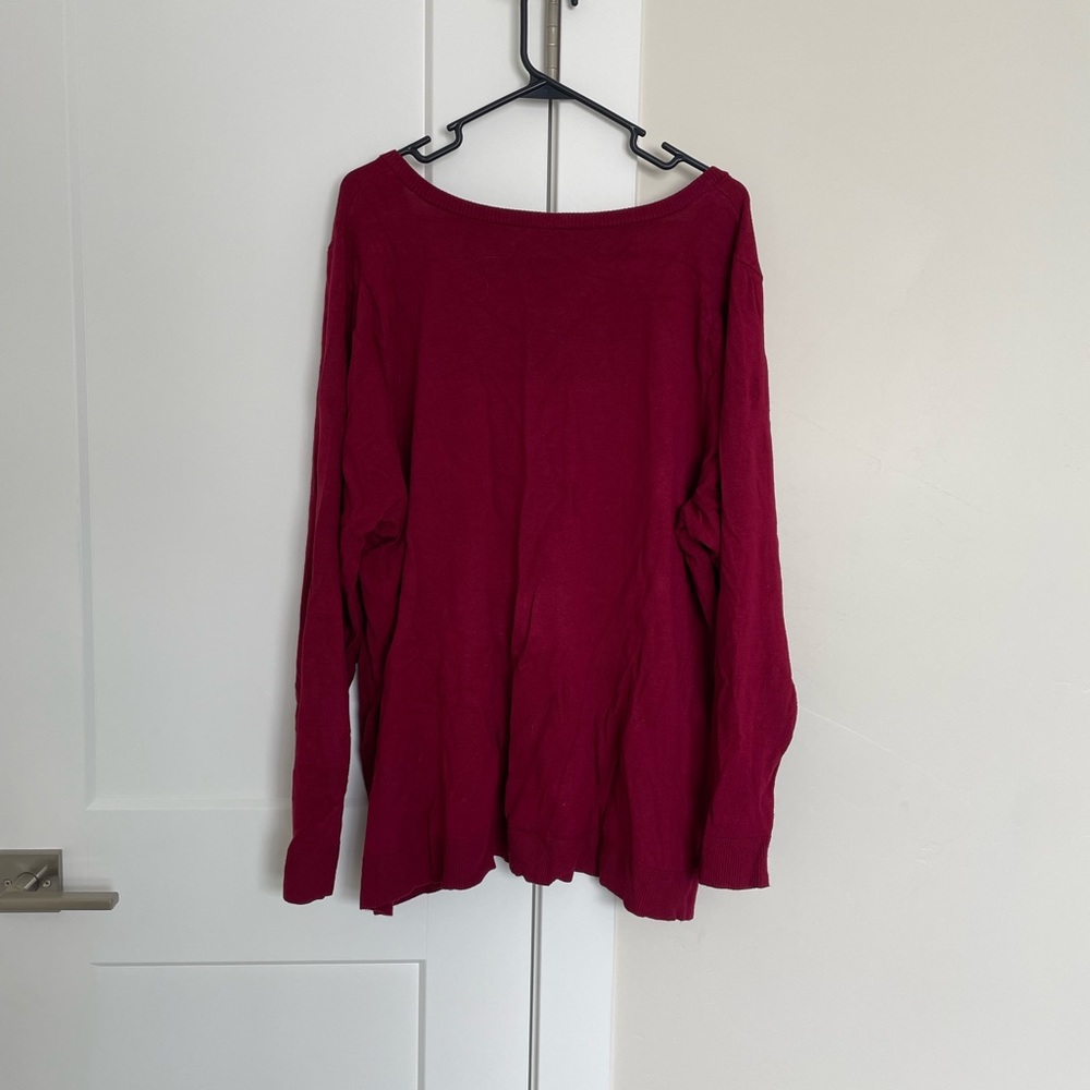 Maroon Sweater - Picture 2 of 3